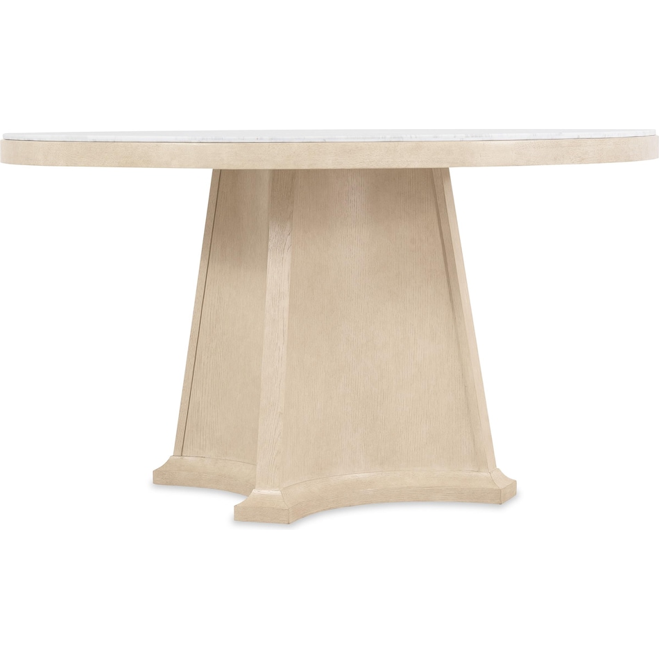 hooker furniture tan inch standard height round oval rpk  