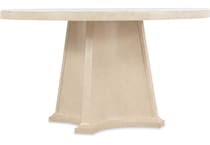 hooker furniture tan inch standard height round oval rpk  