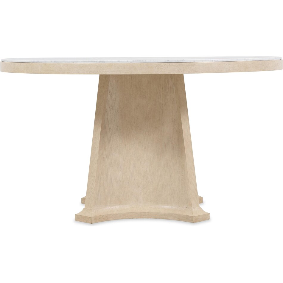 hooker furniture tan inch standard height round oval rpk  