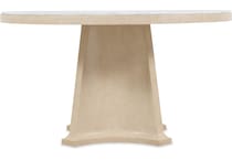 hooker furniture tan inch standard height round oval rpk  