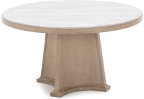 hooker furniture tan inch standard height round oval rpk  