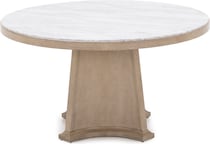 hooker furniture tan inch standard height round oval rpk  
