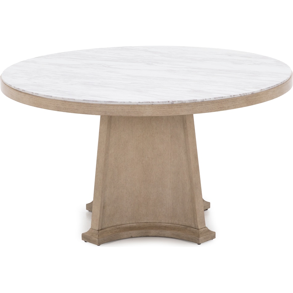 hooker furniture tan inch standard height round oval rpk  