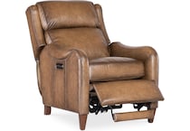 hooker furniture tan recliner mto  
