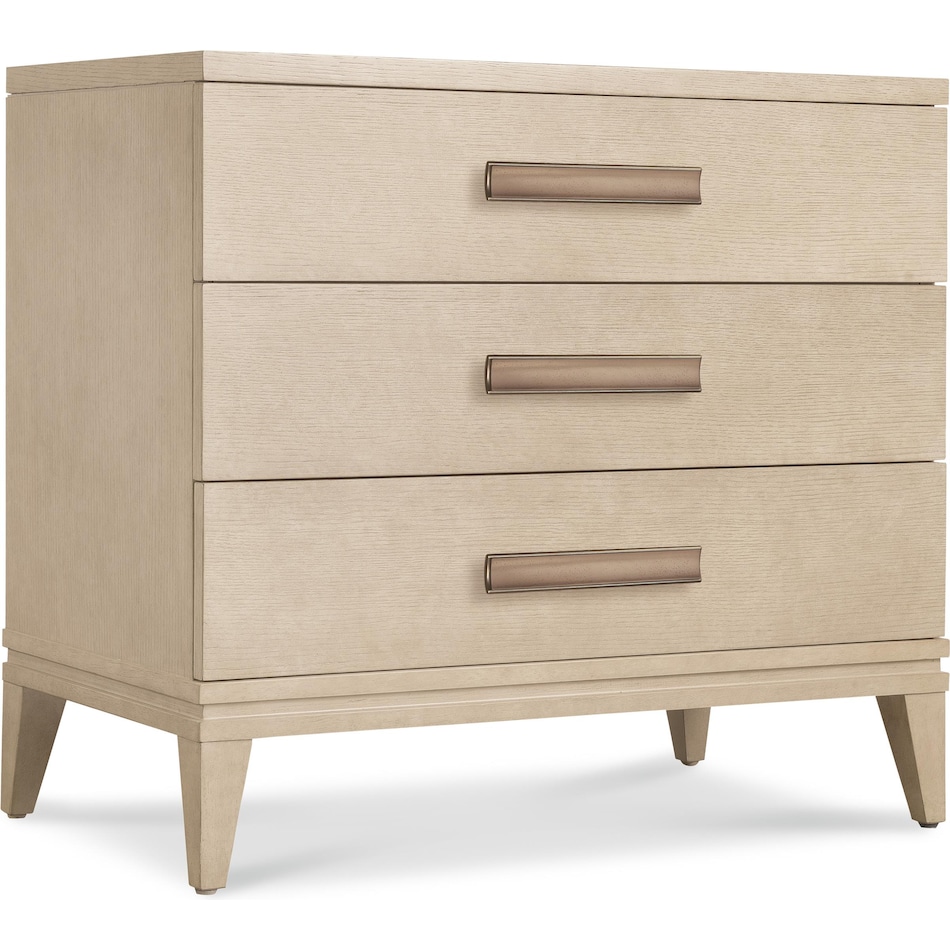 hooker furniture tan three drawer   