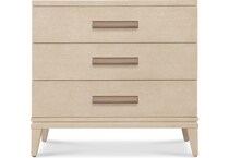 hooker furniture tan three drawer   