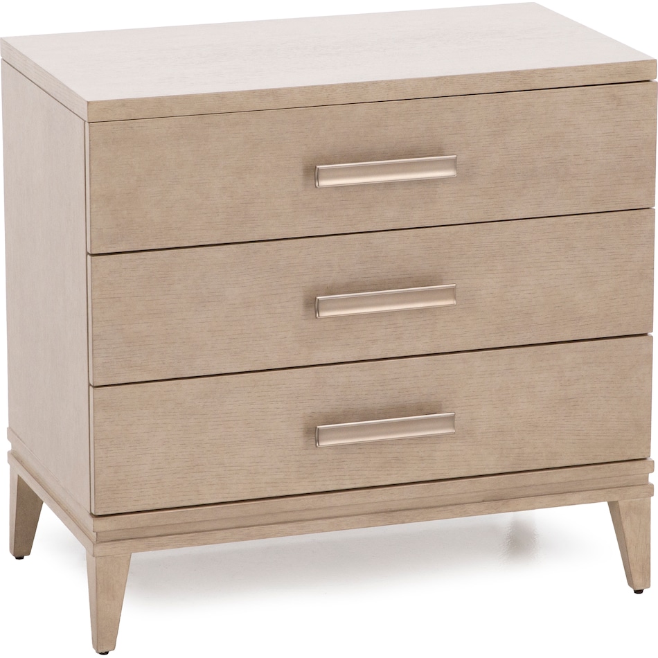 hooker furniture tan three drawer   