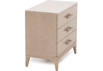 hooker furniture tan three drawer   