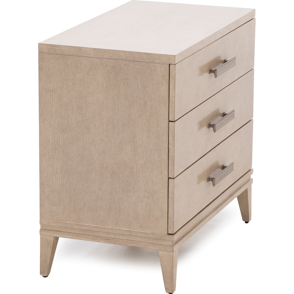 hooker furniture tan three drawer   