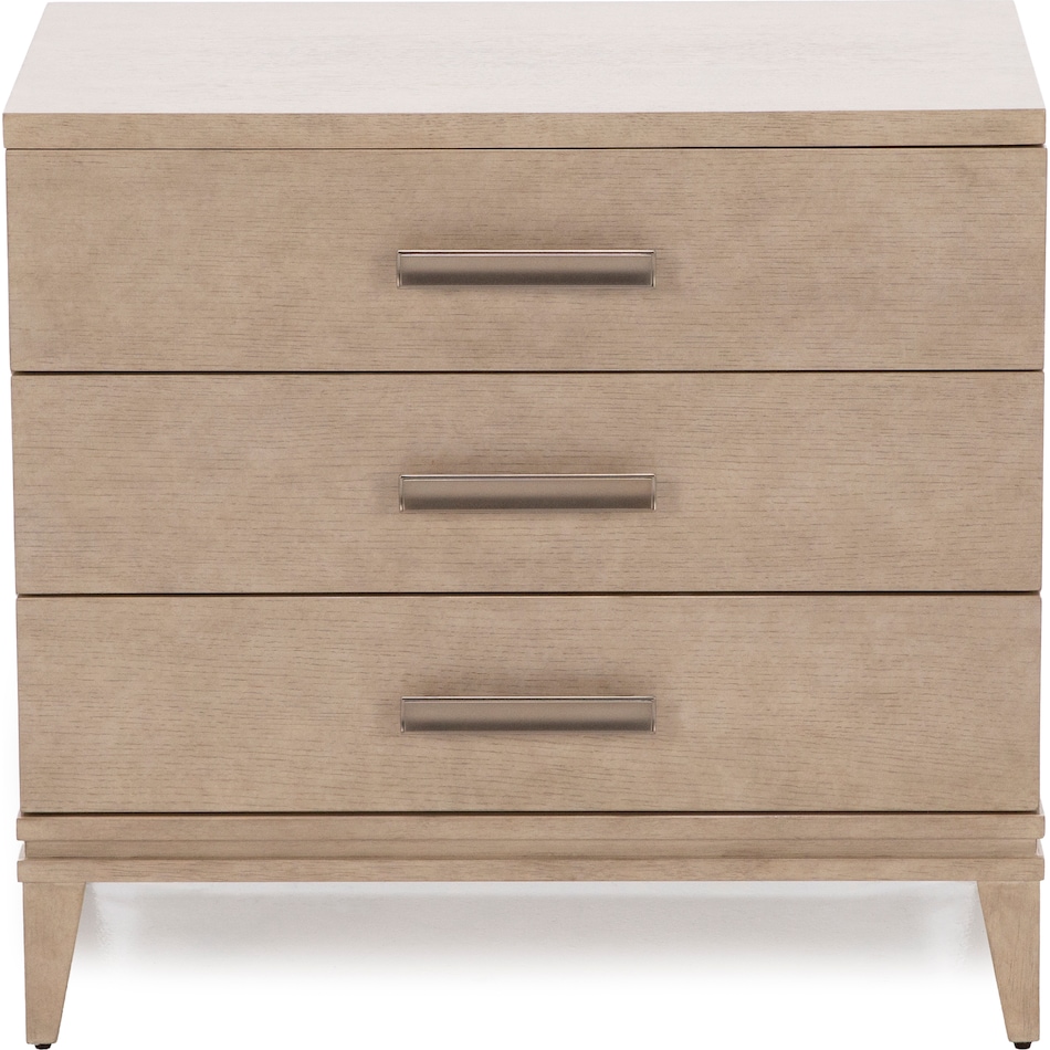 hooker furniture tan three drawer   
