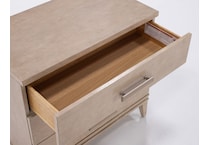 hooker furniture tan three drawer   