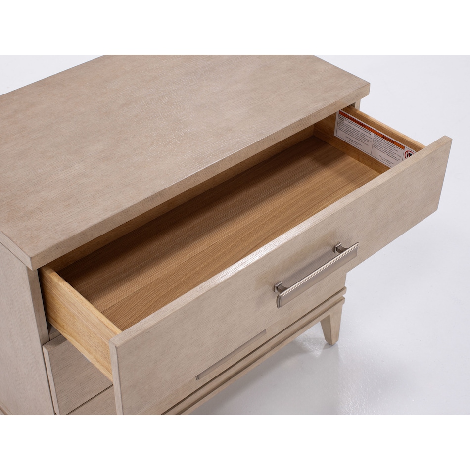 hooker furniture tan three drawer   
