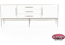 hooker furniture white console  image ccade  