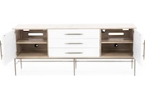 hooker furniture white console ccade  