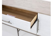 hooker furniture white console ccade  