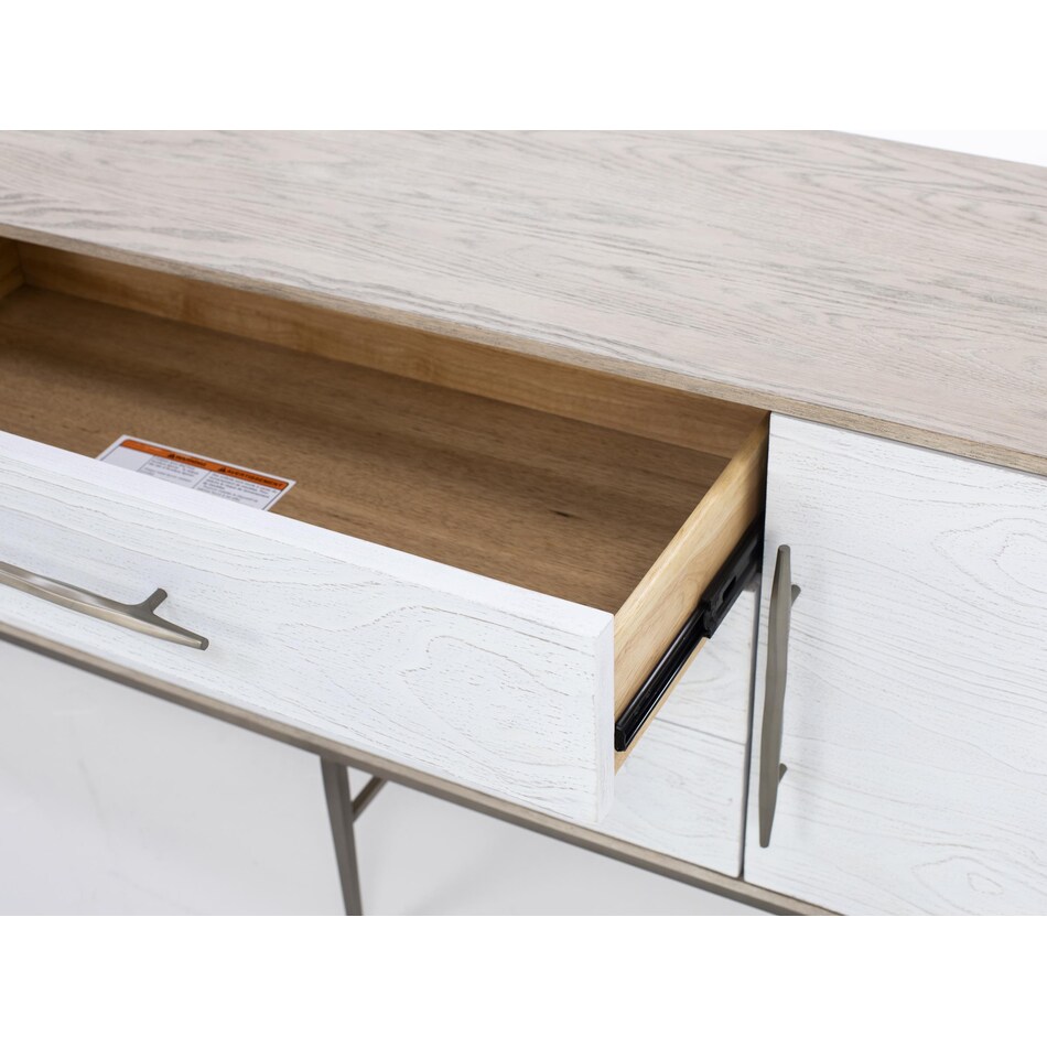 hooker furniture white console ccade  