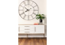 hooker furniture white console lifestyle image ccade  
