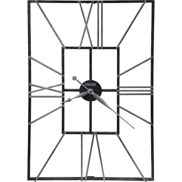 Howard Miller Wrought Iron Wall Clock 24"W x 36"H