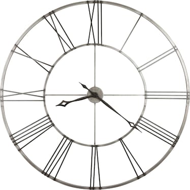 Howard Miller Aged Nickel Wall Clock 49" Round
