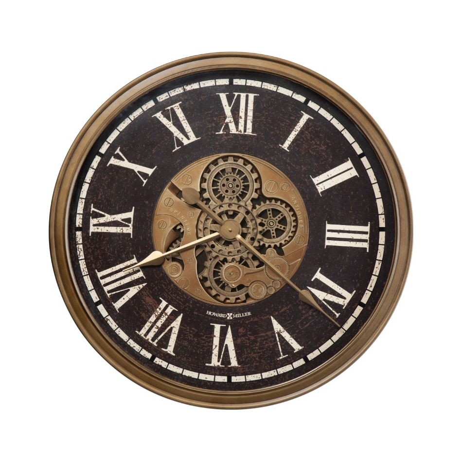 howard miller brass clocks   