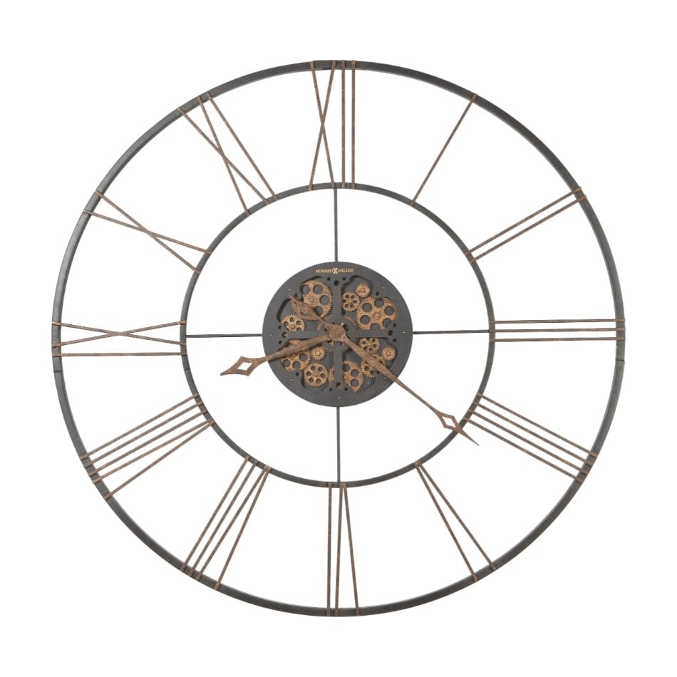 howard miller brass clocks   