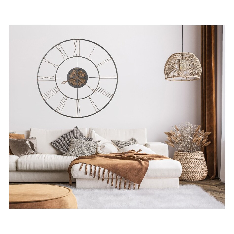 howard miller brass clocks   