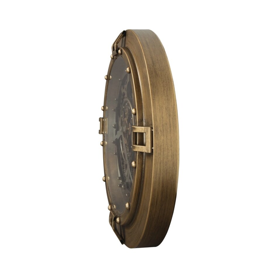 howard miller brass clocks   