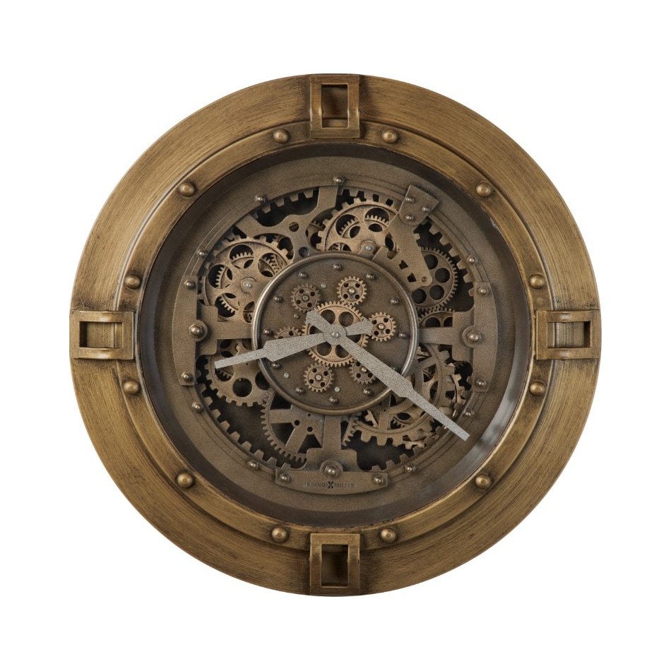 howard miller brass clocks   