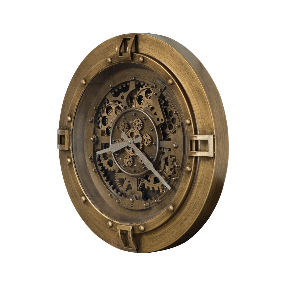 howard miller brass clocks   