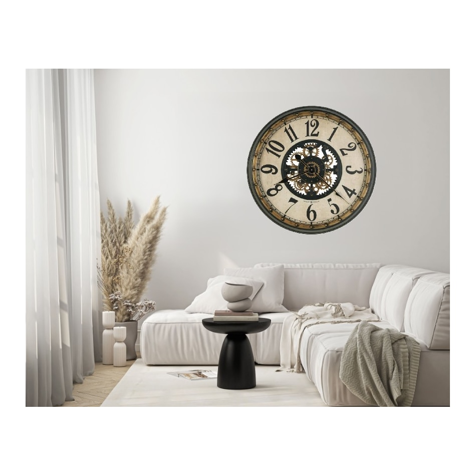 howard miller brass clocks   