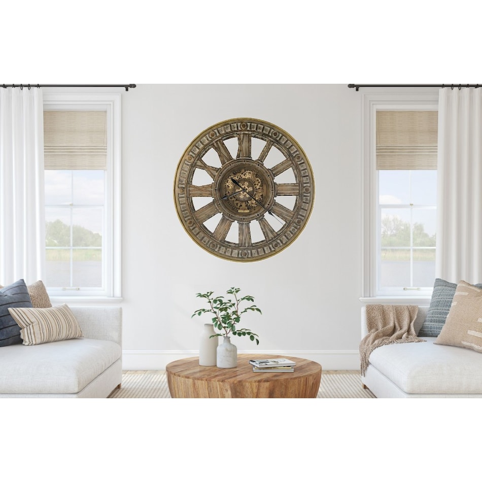 howard miller brown clocks   