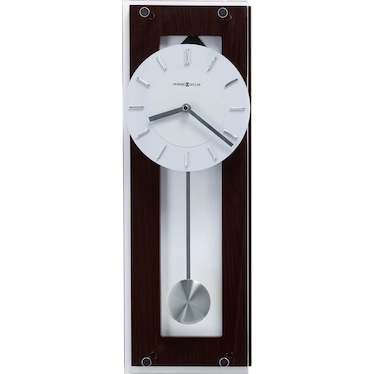 Howard Miller Wall Clock 6"W x 19"H