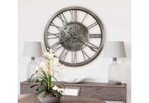 howard miller silver clocks   