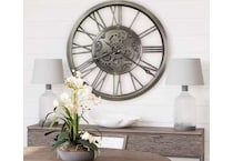 howard miller silver clocks   