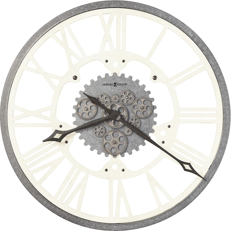 howard miller white clocks   