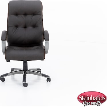 Executive High Back Brown Office Chair