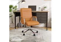 hspi orange desk chair mdn  