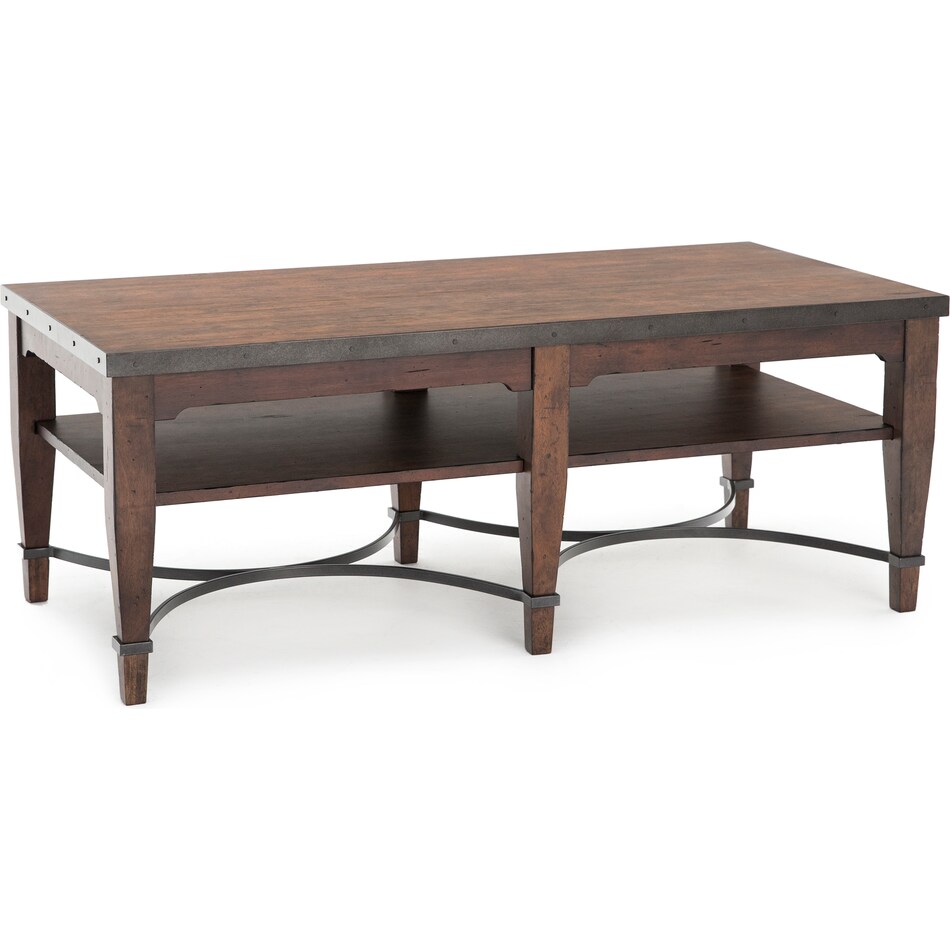 hukl brown cocktail table   