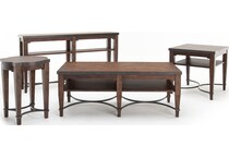 hukl brown cocktail table   