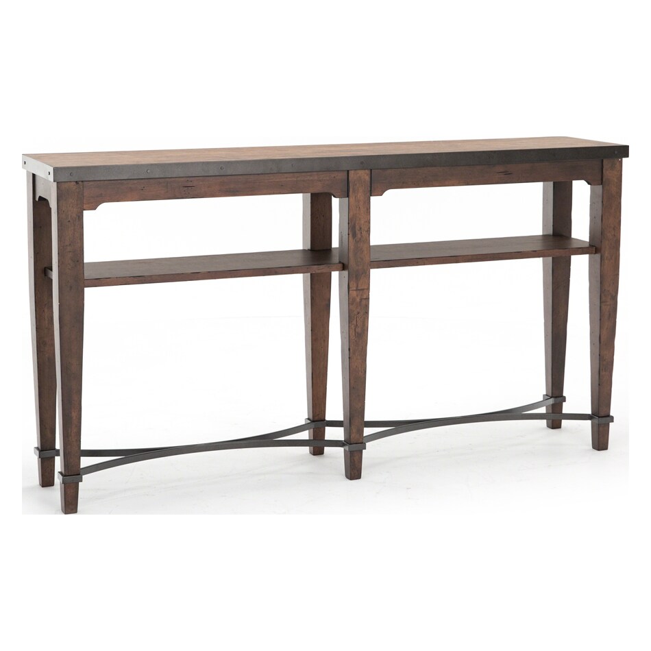 hukl brown sofa table   