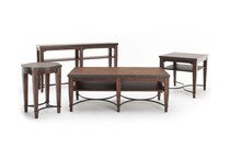 hukl brown sofa table   