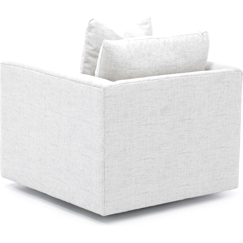 hukl cream swivel chair   