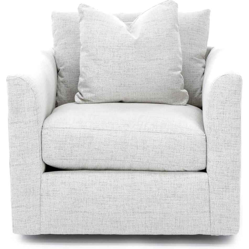 hukl cream swivel chair   