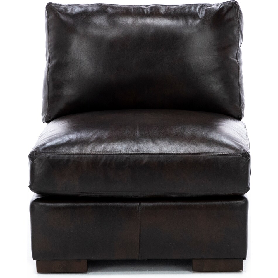 hukl dark brown sta lth sectional zpkg  