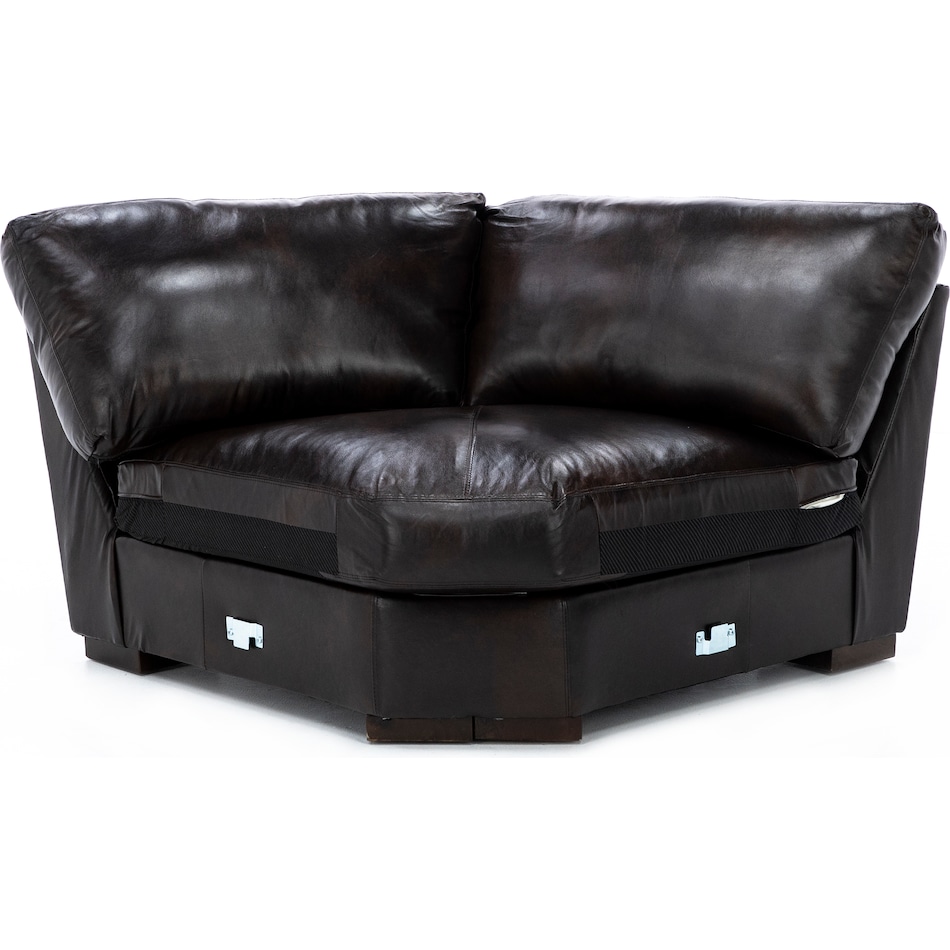 hukl dark brown sta lth sectional zpkg  