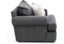 hukl grey chair and a half   