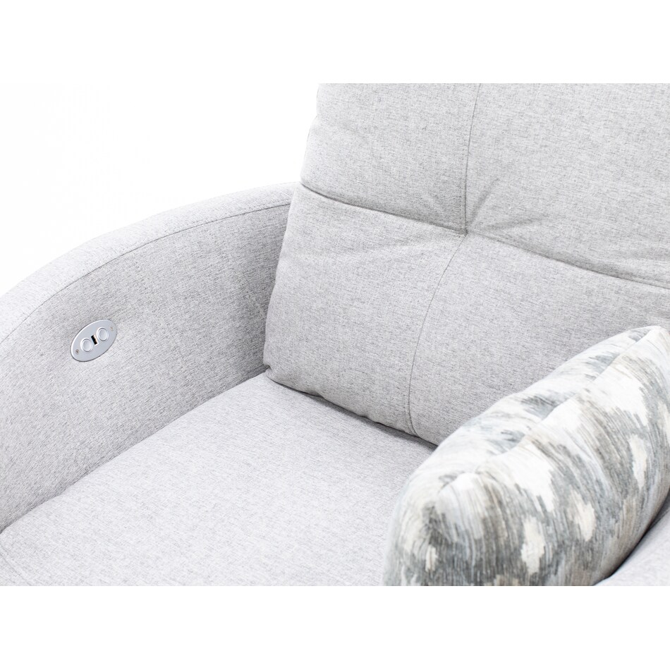 hukl grey recliner   