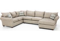 hukl grey sta fab sectional pieces zpkg  