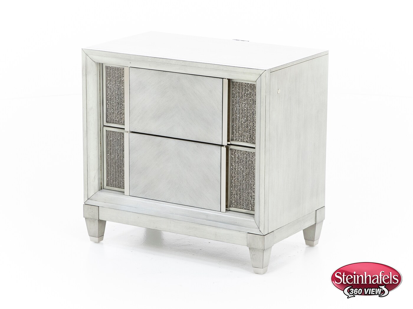 hukl silver two drawer  image   