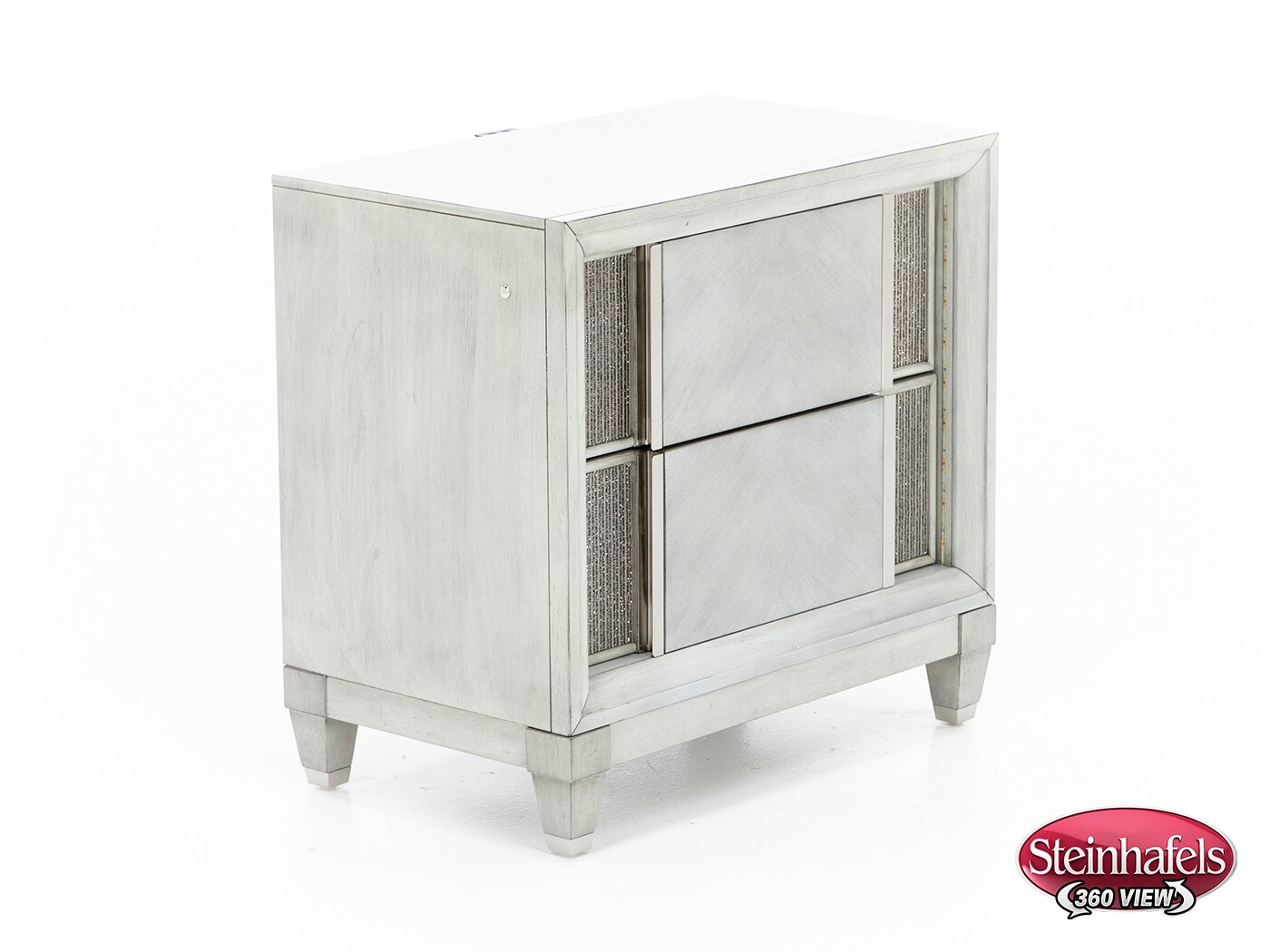 hukl silver two drawer  image   